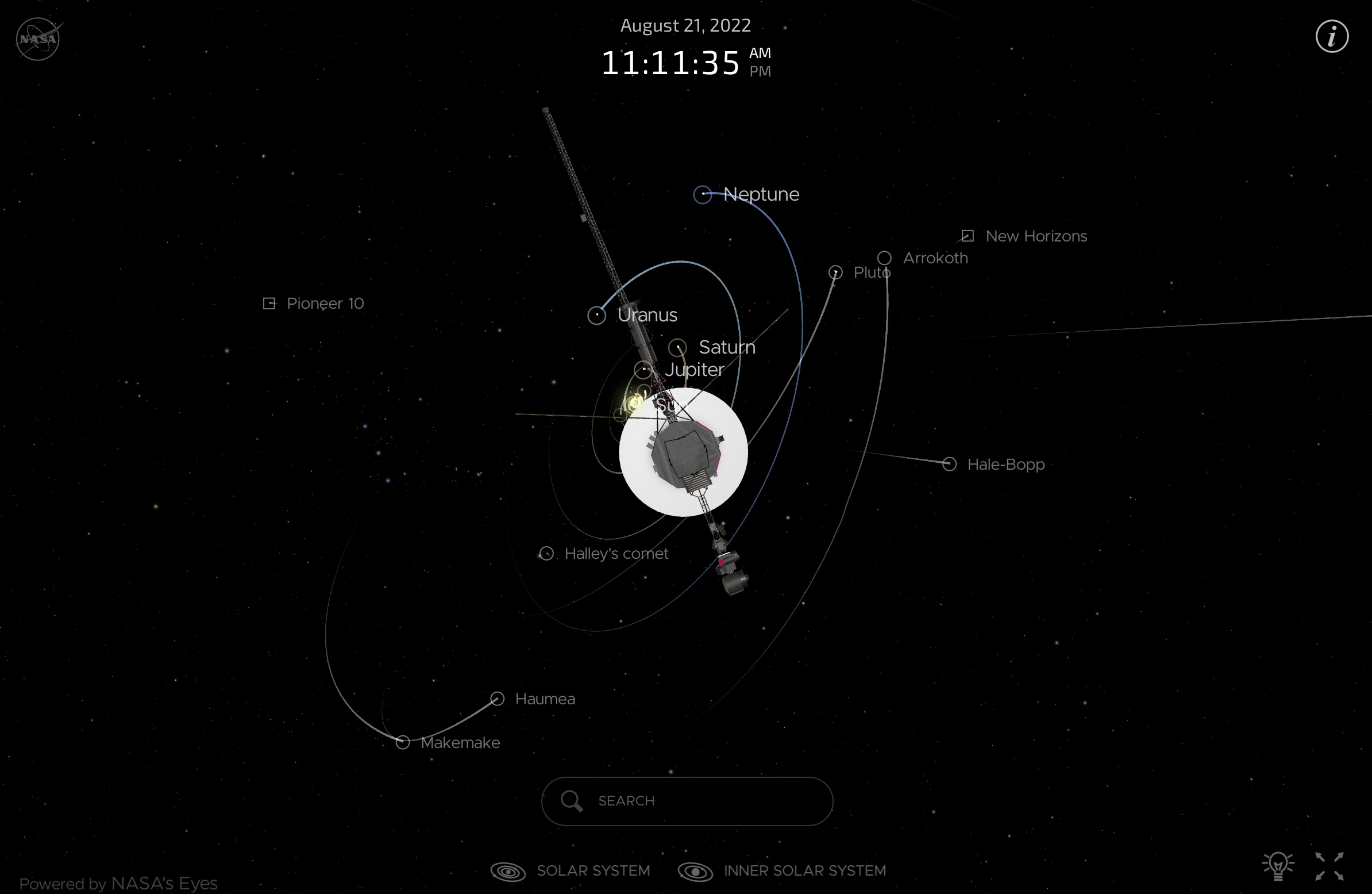 Voyager 模擬視圖