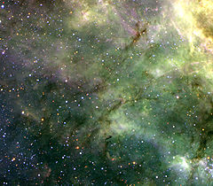 蜘蛛星雲的觸角。版權: ESO