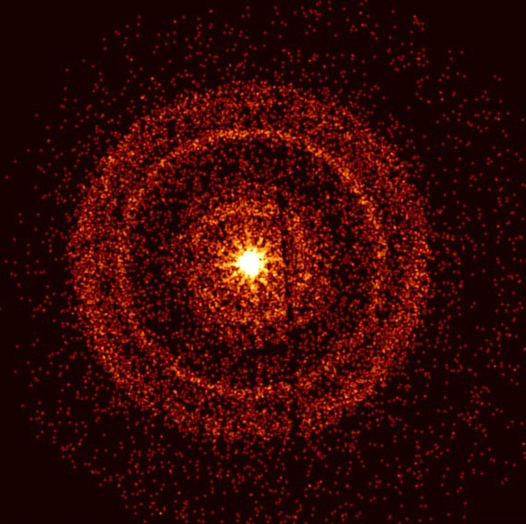 尼爾·格雷爾斯雨燕天文台的 X 射線望遠鏡在 GRB 221009A 首次被發現後約一小時捕獲了它的餘暉。